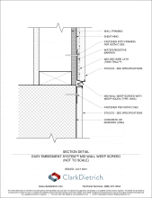 EES Midwall Weep Screed