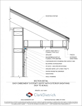 EES Soffit w/ Sheathing