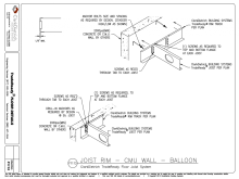 Joist Rim-CMU Wall-Balloon