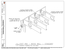 Joist Rim-Wood Wall-Standard