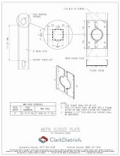 MEP6 Gusset Plate - Structural