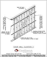 Shear Wall Elevation 2