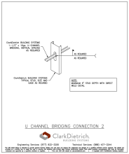 U Channel Bridging Connection 2