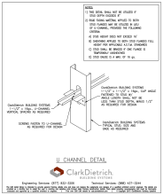 U Channel Detail