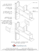 Universal Header hanger with back to back jamb