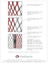 Barrier Mesh Butt Joint