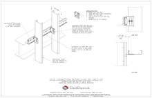 Stud Connection Bypass Drift Rail+Clip (DRC3)