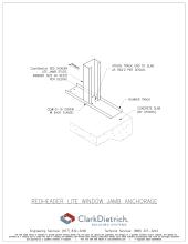 RedHeader Lite Door Jamb Base Connection