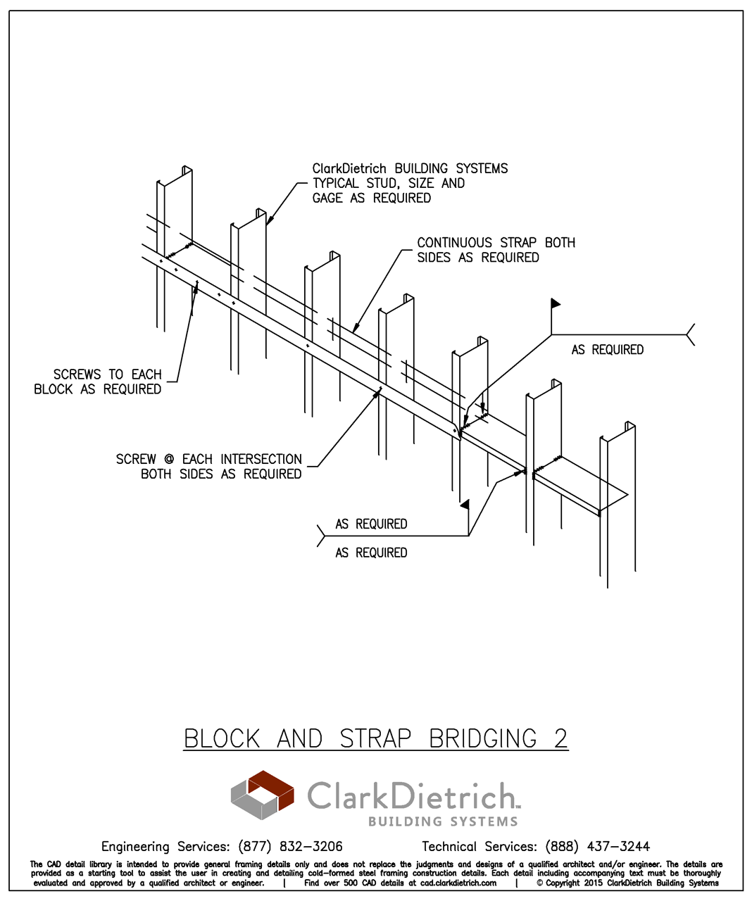 Block and Strap Bridging 2  
