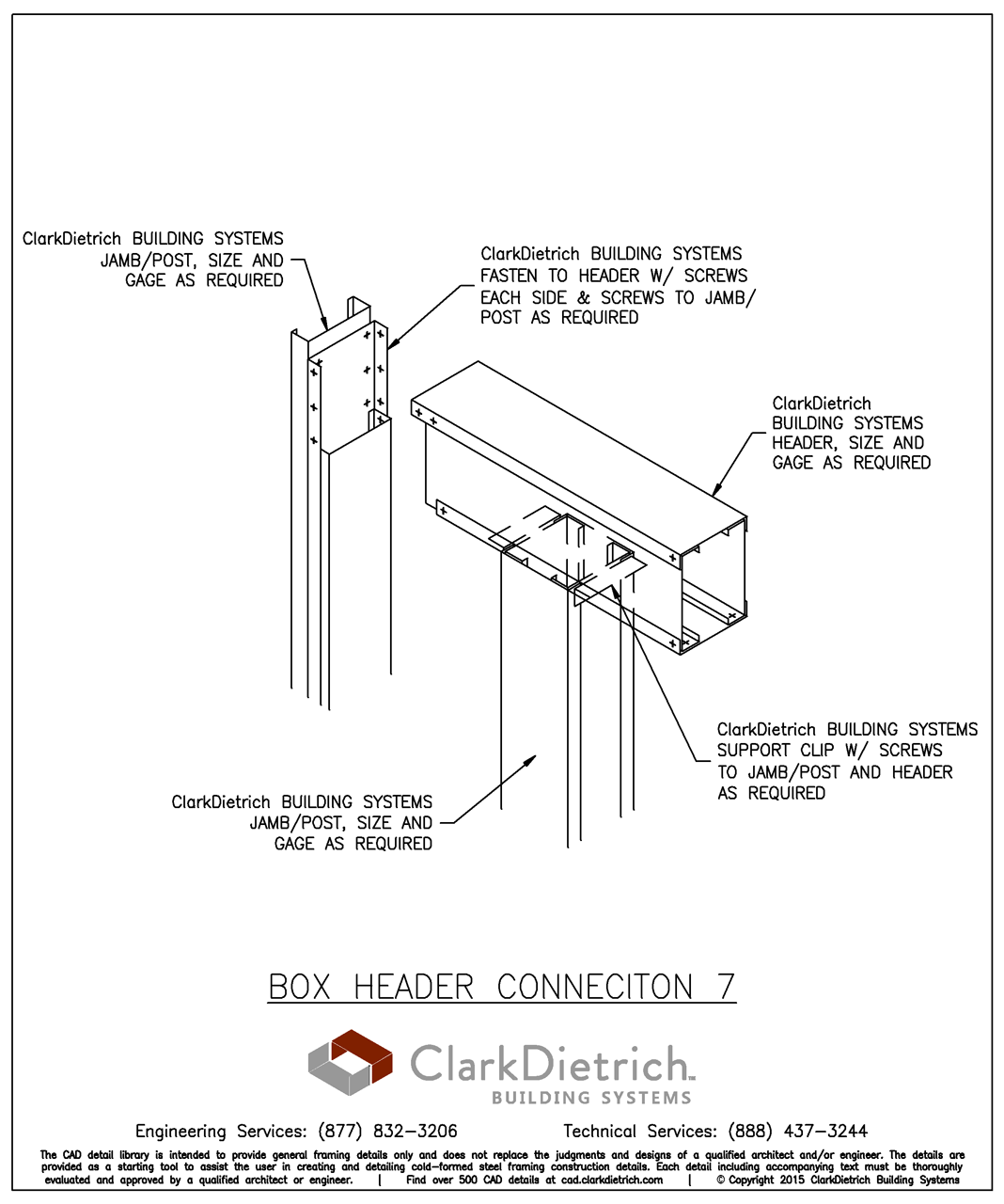 BoxHeader Connection Detail 7  