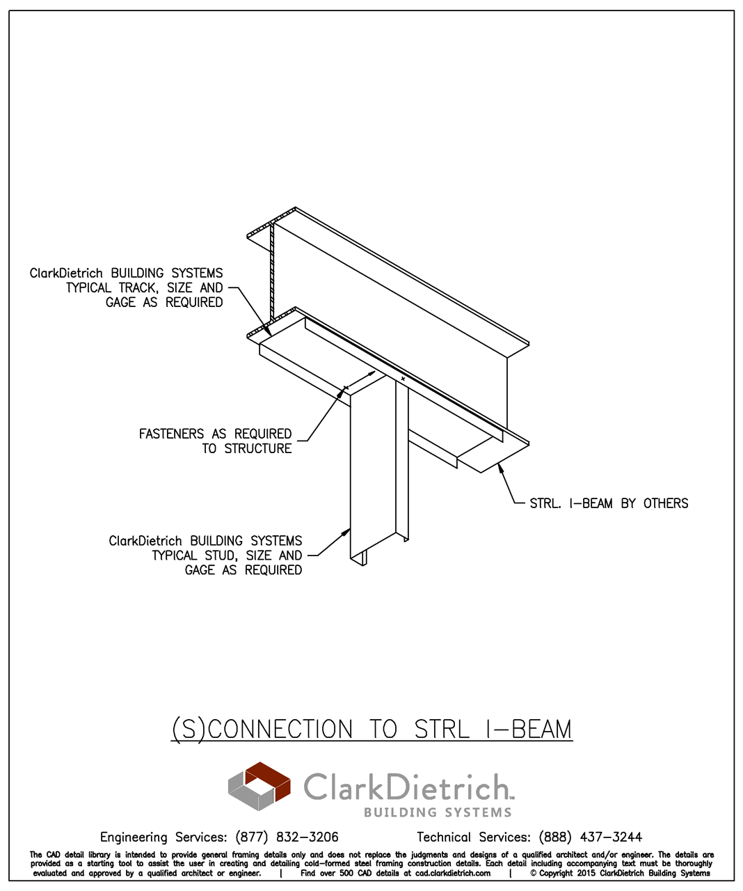 Connection to Strl I-Beam  