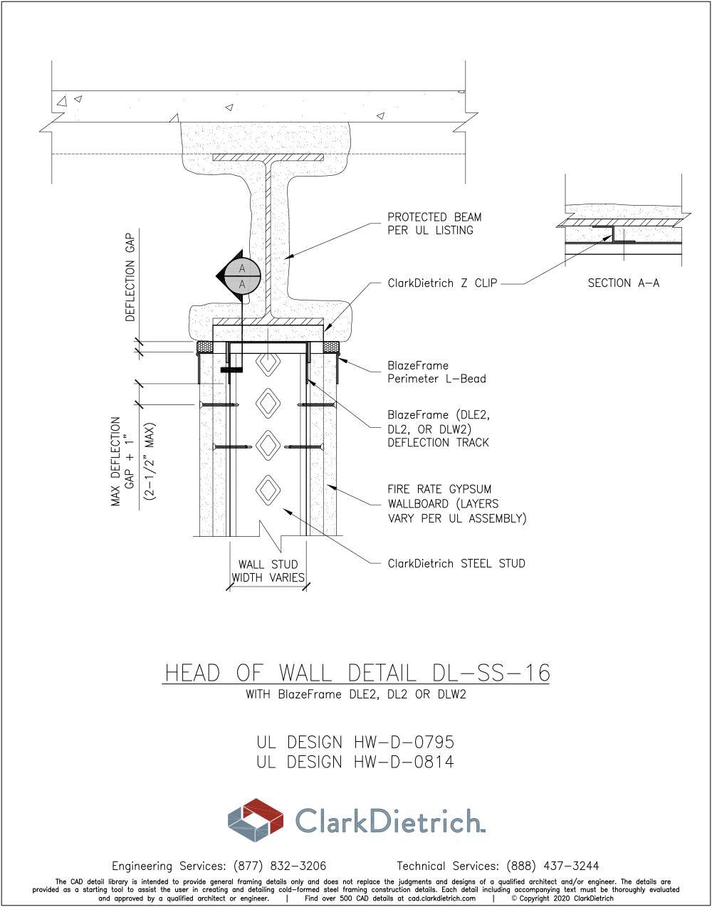 DL Connection to Structural Steel - 16  