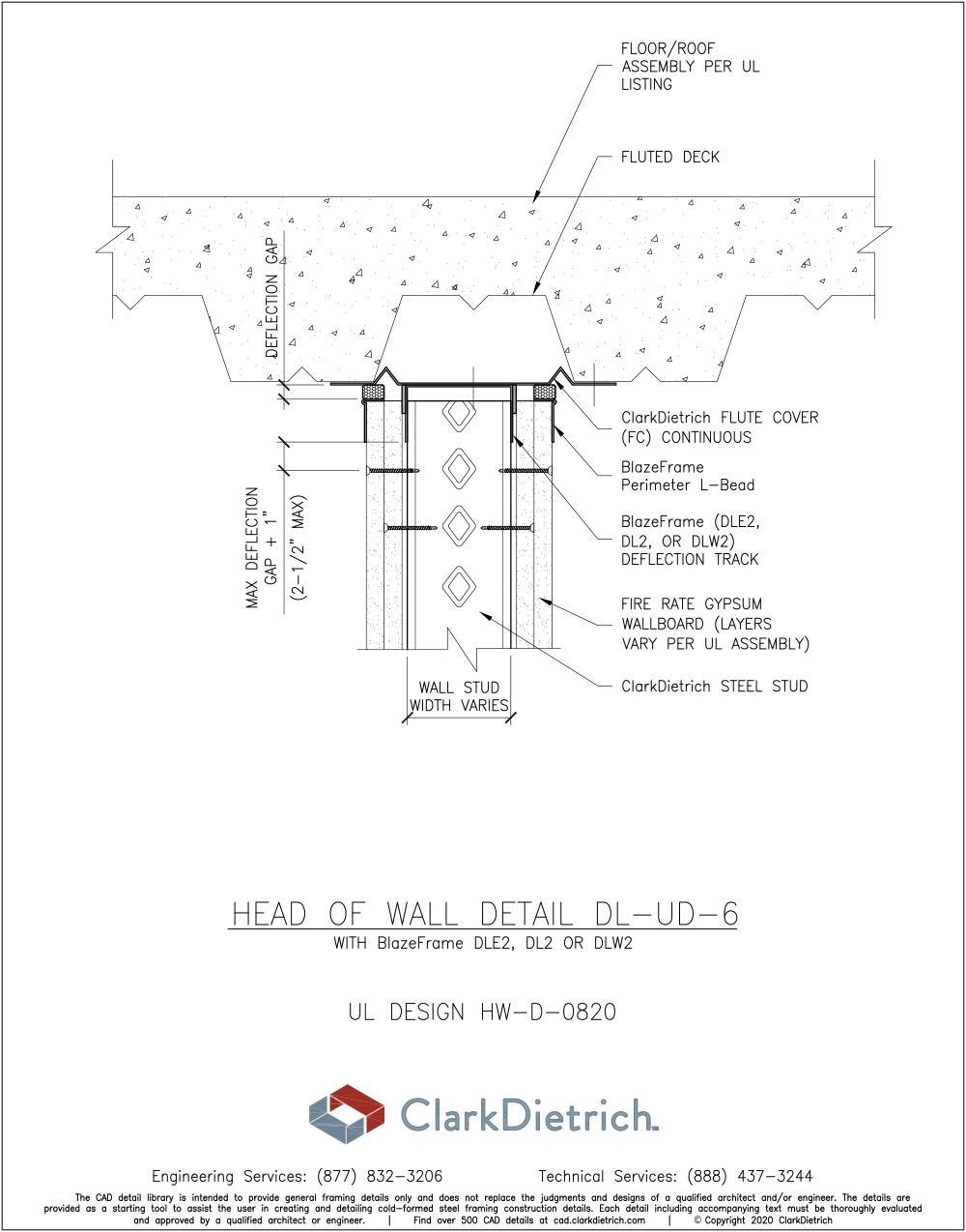 DL Connection to Unprotected Deck - 6  