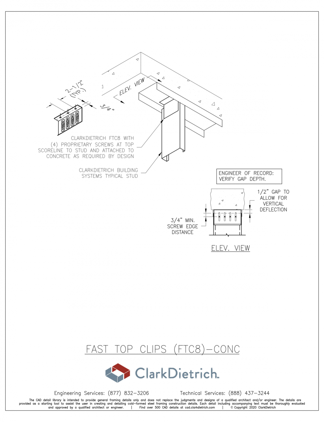 Fast Top Clips (FTC8)-Conc