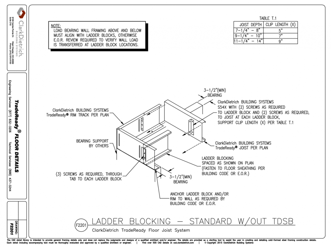 Ladder_Blocking-Standard without TDSB