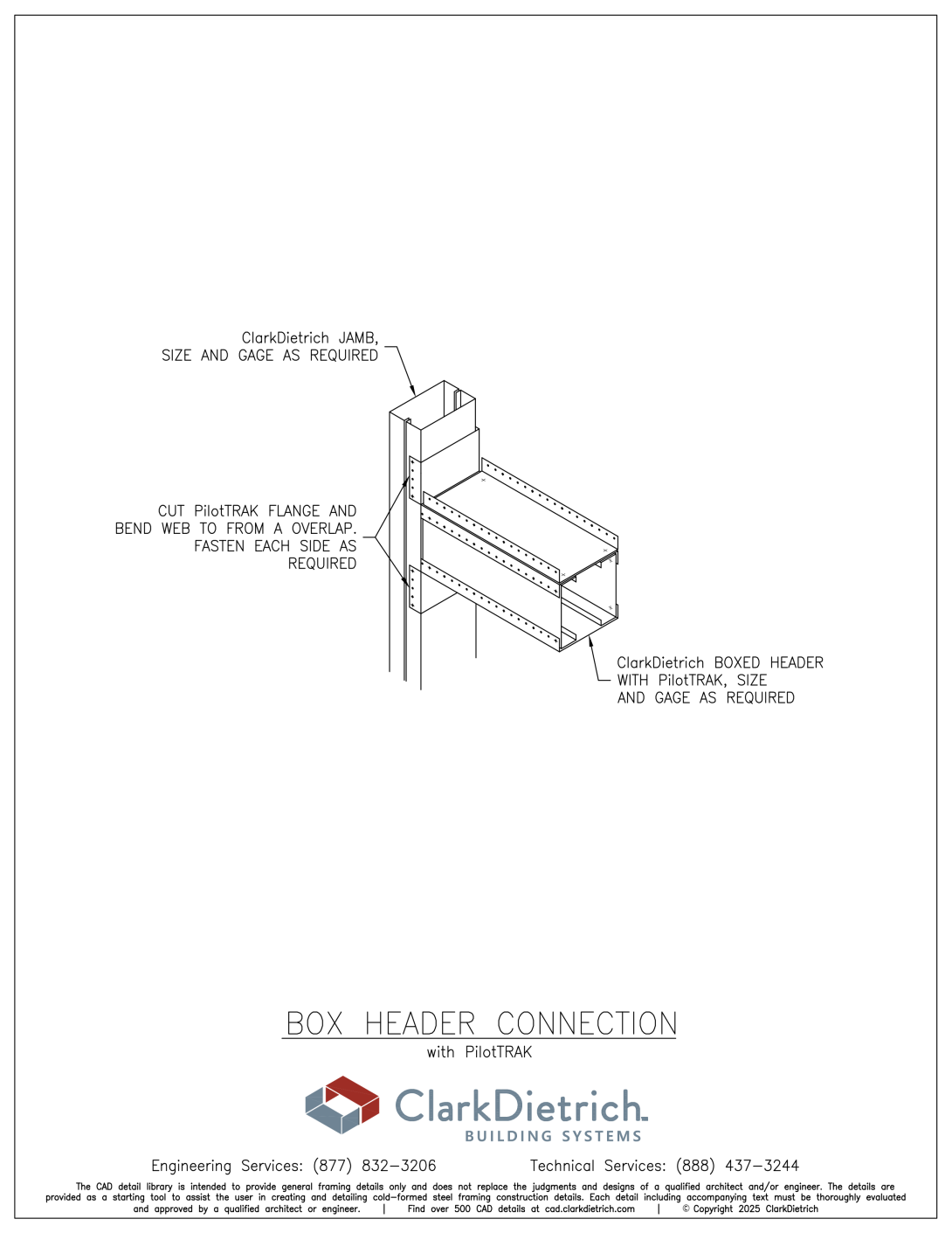 PilotTRAK Box Header Connection