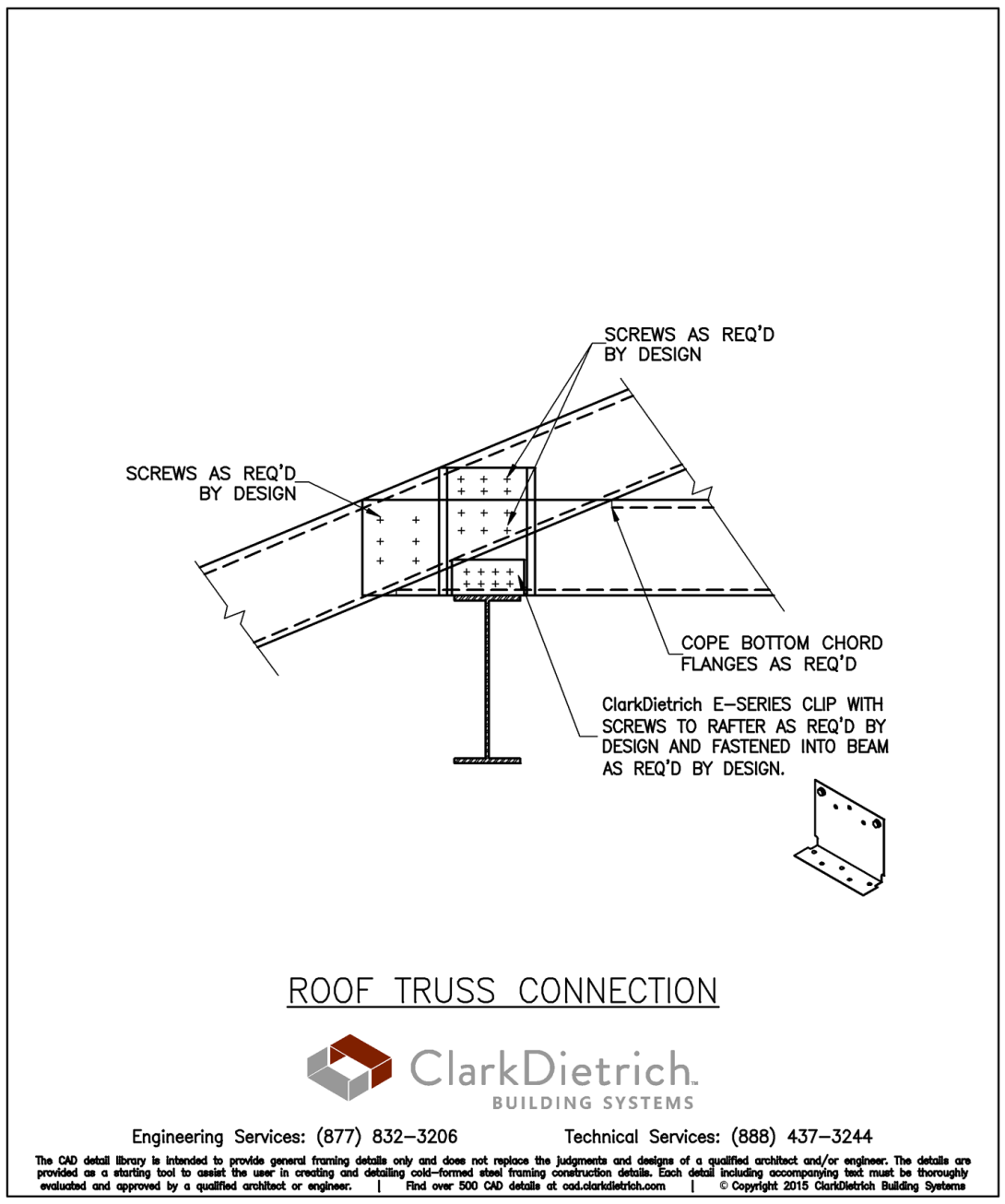Roof Truss Connection
