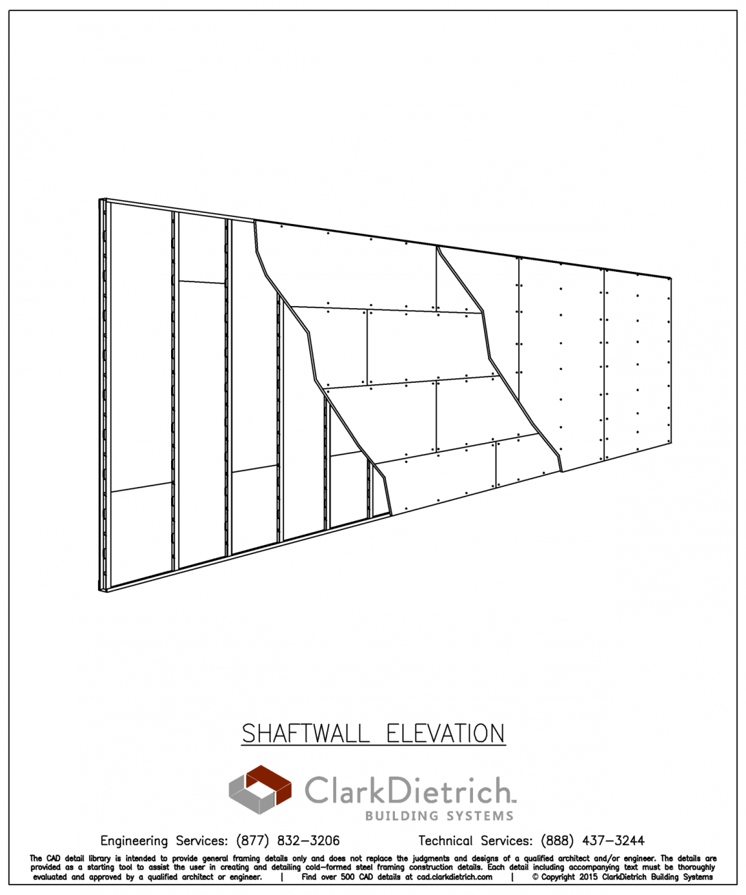 Shaftwall Elevation
