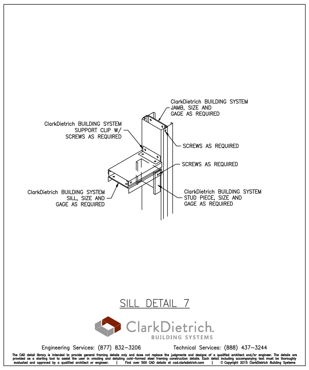 Sill Detail 7