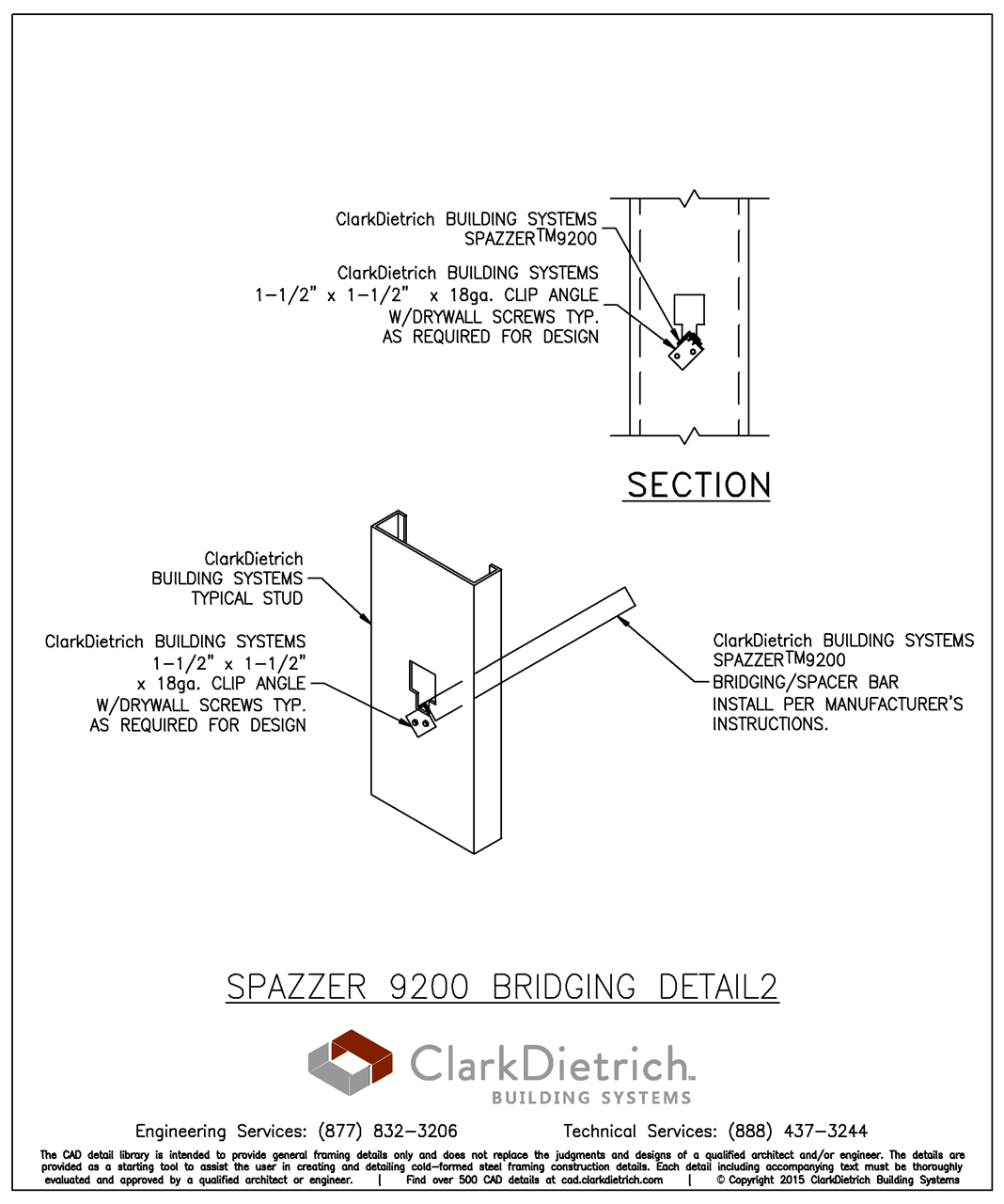 Spazzer 9200 Bridging Detail 2