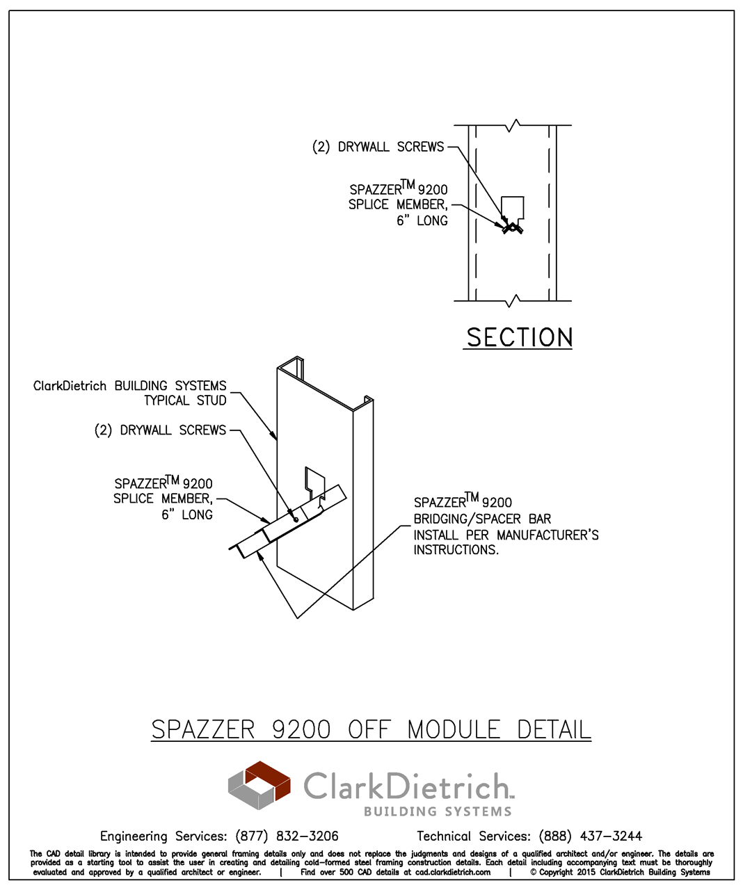 Spazzer 9200 OFF Module Detail