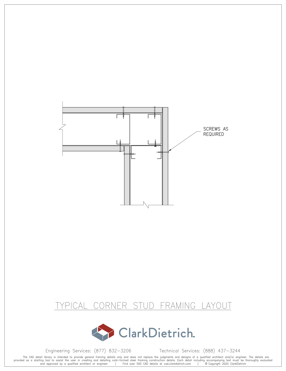 Wall corner framing