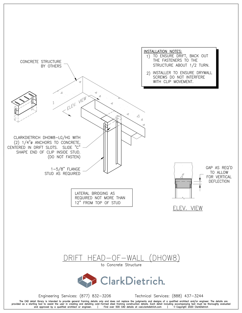 DHOW8 to Concrete  